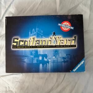 Vintage Scotland Yard Ravensburger Strategy Board Game Complete 3–6 Players